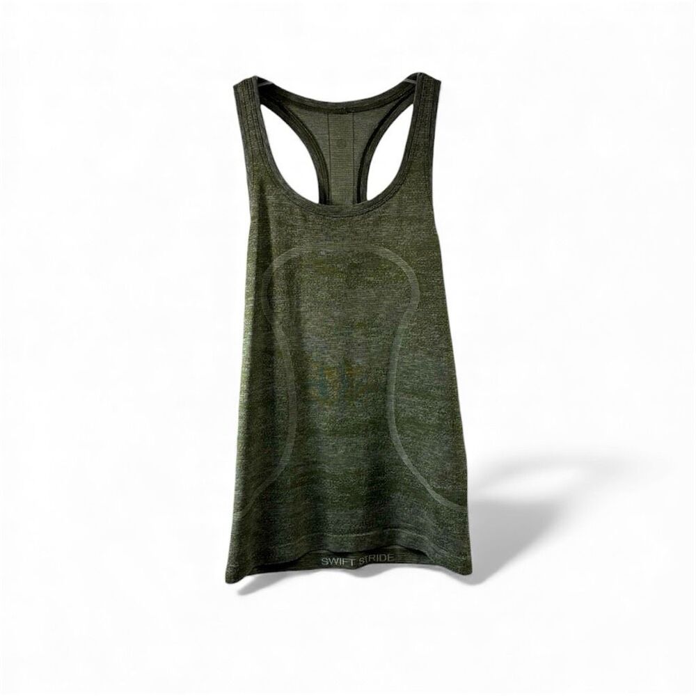 Lululemon Swiftly Tech in Olive Green Size 6 - image 1